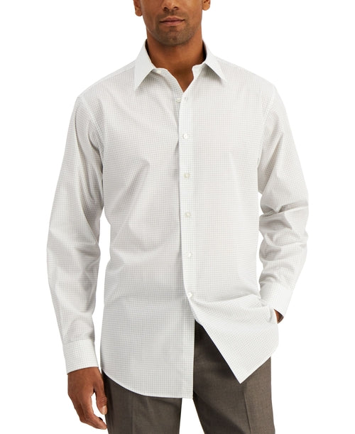 Regular Fit Dress Shirt (White)